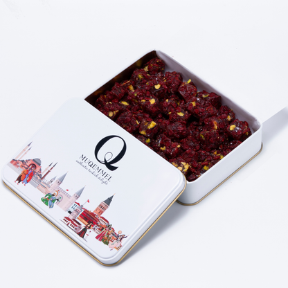 400g Zereç Üzümlü Lokum ( Beyaz )