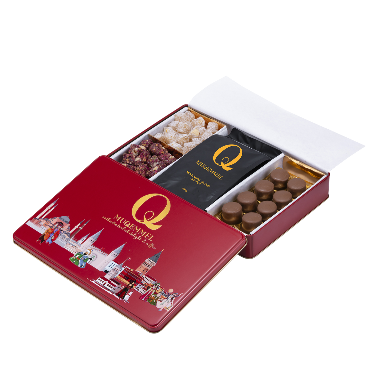 İnci Hediye Seti ( Kırmızı )