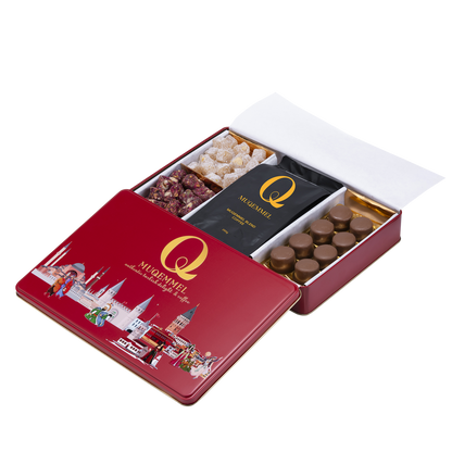 İnci Hediye Seti ( Kırmızı )